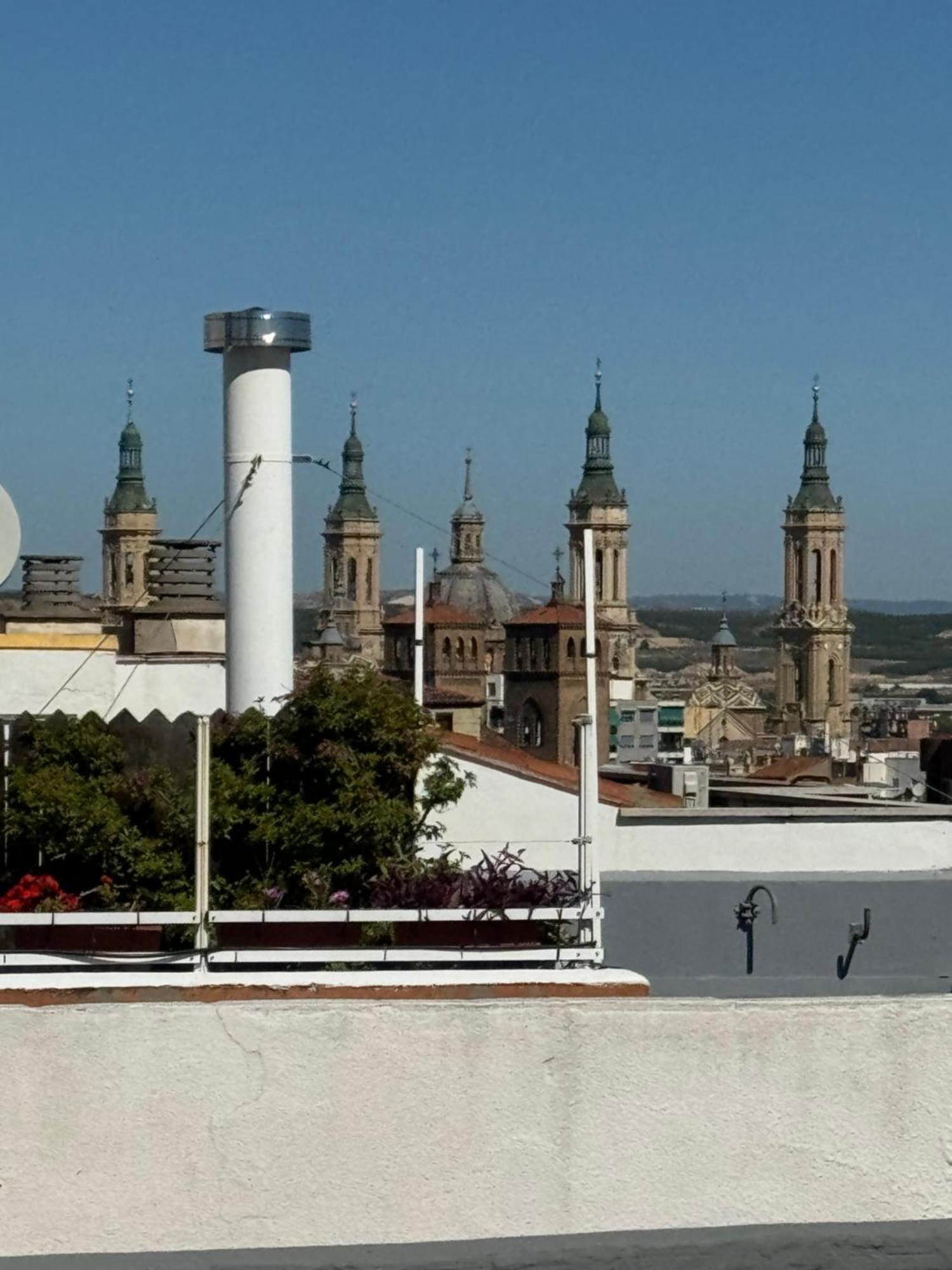 萨拉戈萨Atico Centro Sol Y Vistas公寓 外观 照片